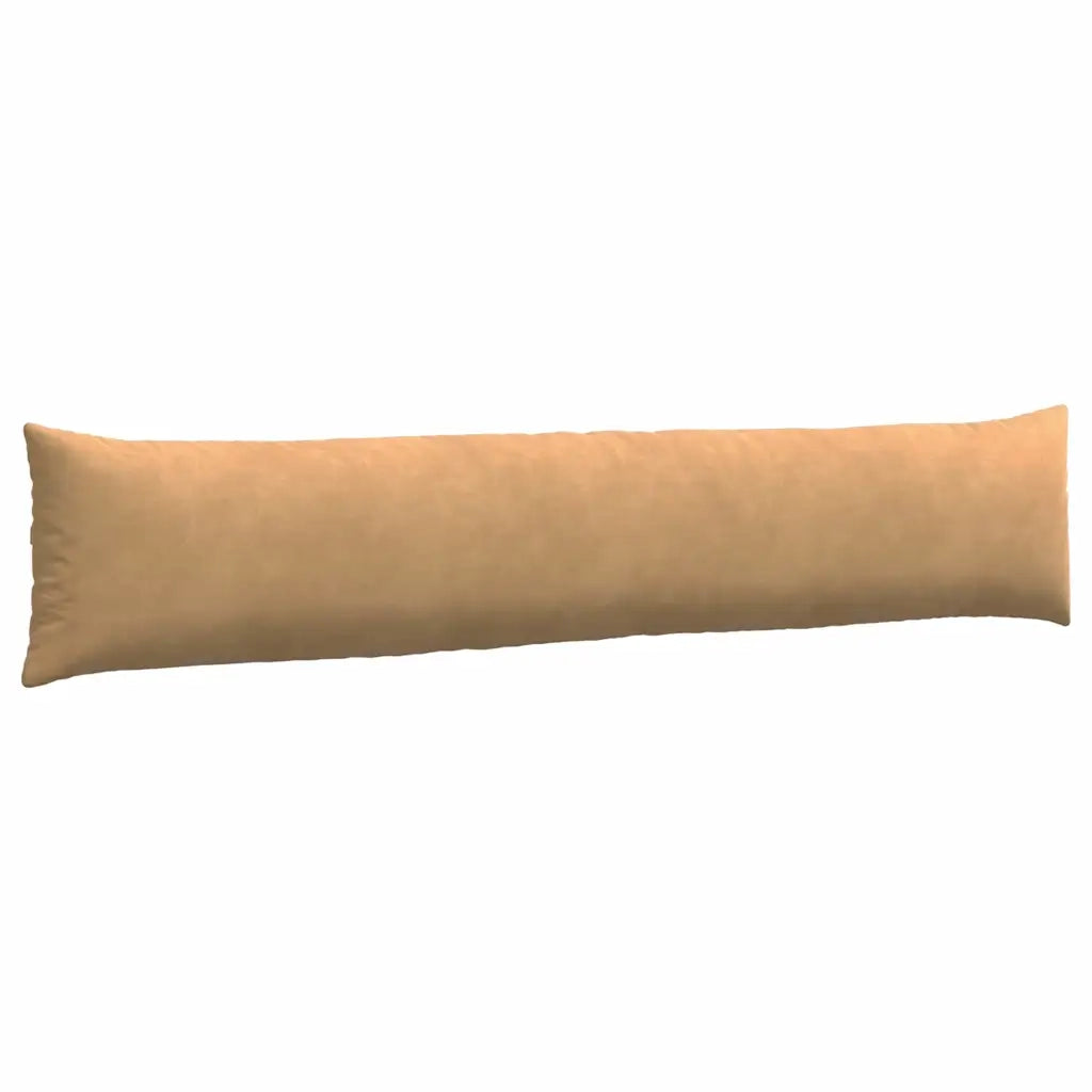 Cuscini da Divano 2 pz-Set di 2 Cuscini per Sofa Marrone 200 x 40 cm Tessuto in Cords