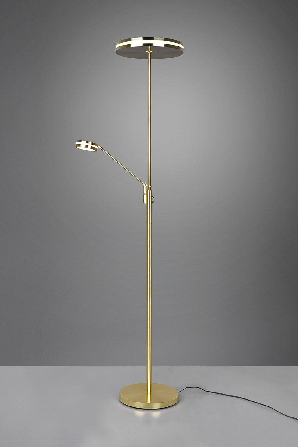 Piantana da Interno a LED SMD in Metallo Ottone Opaco