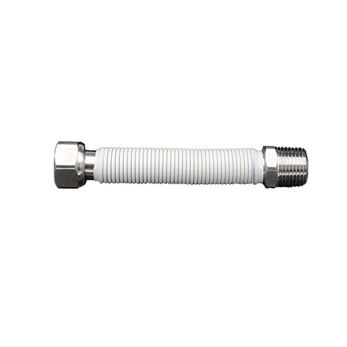 FLESSIBILE ESTENSIBILE RIVESTITO PER ALLACCIAMENTO ACQUA CALDAIE A GAS- mm 130/220 20-3/4x3/4- ATON- pezzi 1