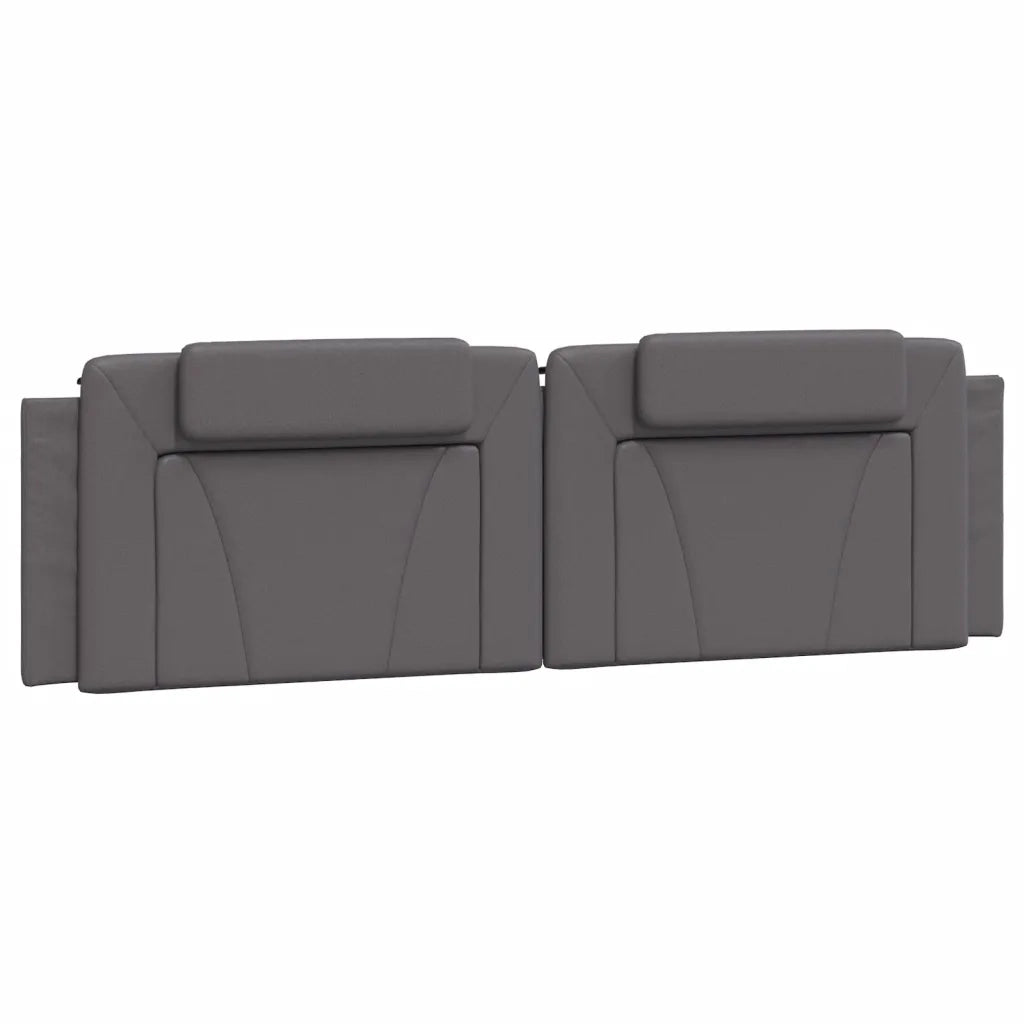 Giroletto Viana con LED senza Materasso Grigio 180x200 cm