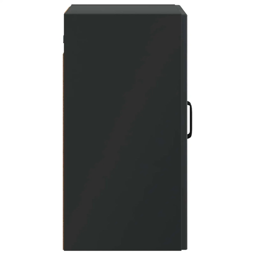 Mobiletto a muro 59 x 31 x 60 cm Legno ingegnerizzato Nero 899256