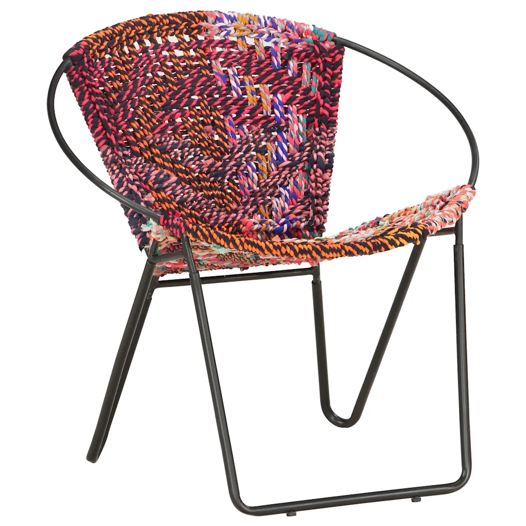 Sedia Acapulco Multicolore in Tessuto Chindi 286609