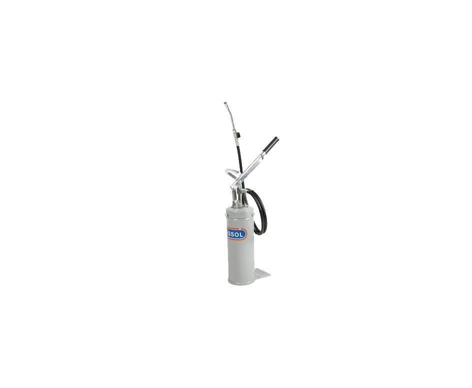 POMPA MANUALE PER GRASSO PORTATILE CapacitÃE 12 kg - PRESSOL