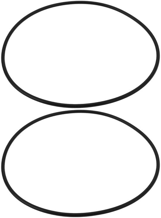 O-ring 2 pezzi - Diametro interno 218 mm - Diametro corda 5,3 mm - Gomma - Afdichtamento sostitutivo - Compatibile con filtro Canister SunSun - Afdichtring