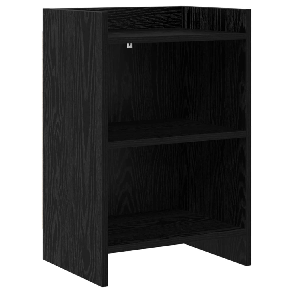 Comodini Rovere Nero 40 x 30 x 60 cm Legno ingegnerizzato 8010997