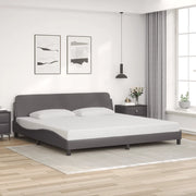Giroletto Dover Grigio 200x200 cm in Similpelle 373261
