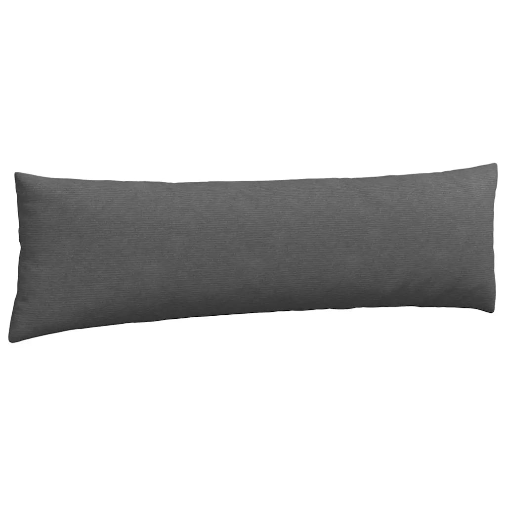 Cuscini da Divano 2 pcs Grigio scuro 145 x 40 cm