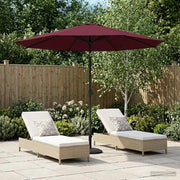 Parasole da Giardino con Base 230 x 230 cm Poliestere 42036181
