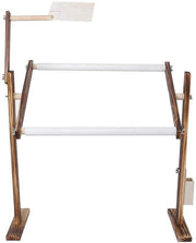 Bordura con Stabilizzatore in Legno Antico - Regolabile - Quadro da Avere per Avere - Supporto da Scrivania per Quadro da Avere - Base Stabile - Regolabile su 360 Gradi