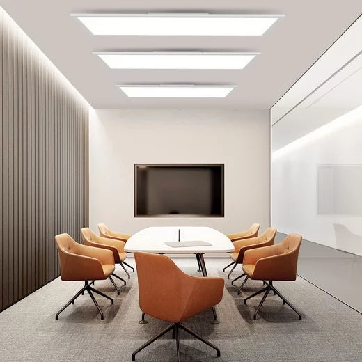 ZMH Lampada da soffitto plafoniera LED dimmerabile pannello lungo RGB per soggiorno cucina festa