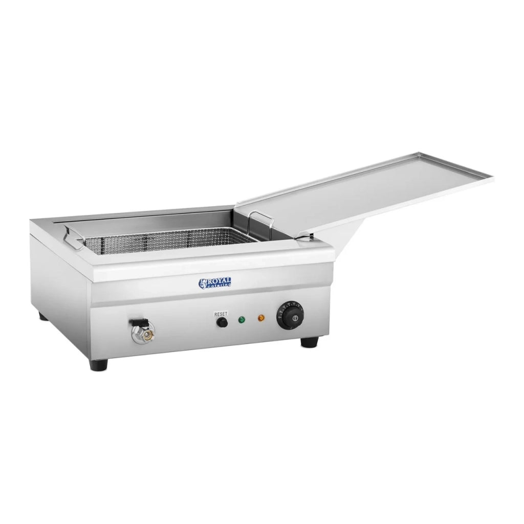 Friggitrice elettrica professionale per ristoranti 18 litri 3200 W zona fredda 14_0001769