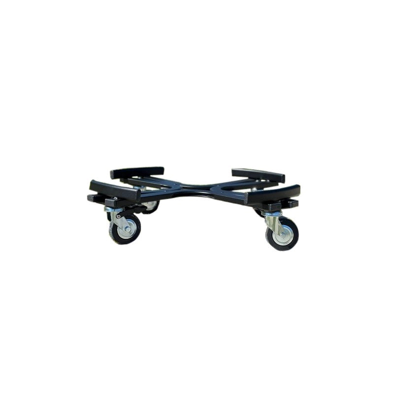 Carrello Porta Piante Linea Heavy Diam 65 Nero Tecnokit