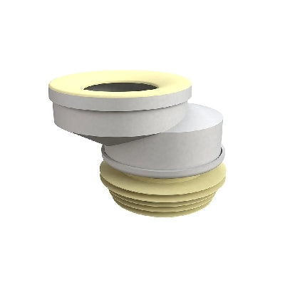 MANICOTTO PER W.C. BI-POWER ECCENTRICO 40 MM- IN D.100/110 - OUT D.100/110- BONOM- pezzi 1