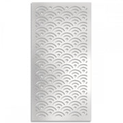 SUNNY - Pannello in PVC traforato - Parasole Misura: 73x148 cm, Colore: bianco