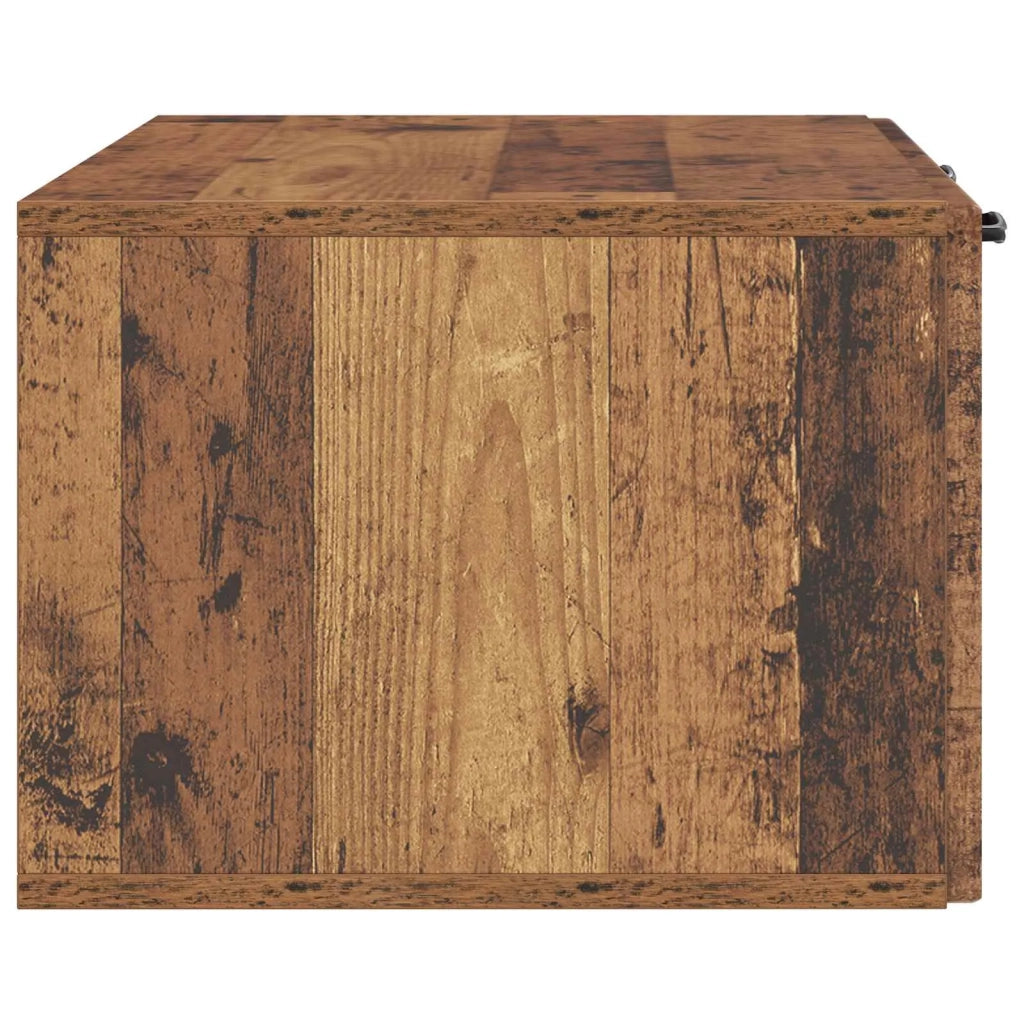 Mobile Porta TV da Muro Legno antico 78,5 x 41 x 30 cm