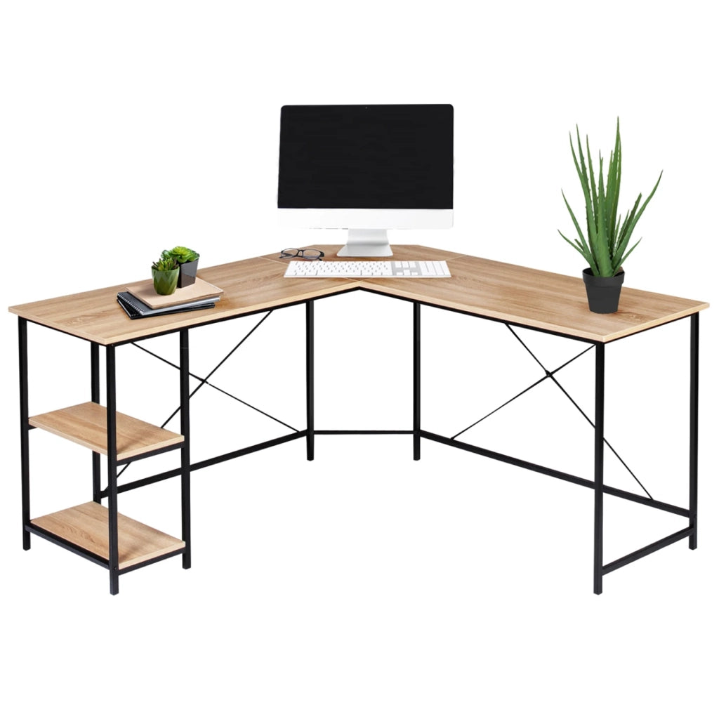 IDMarket - Scrivania angolare di design industriale di DETROIT