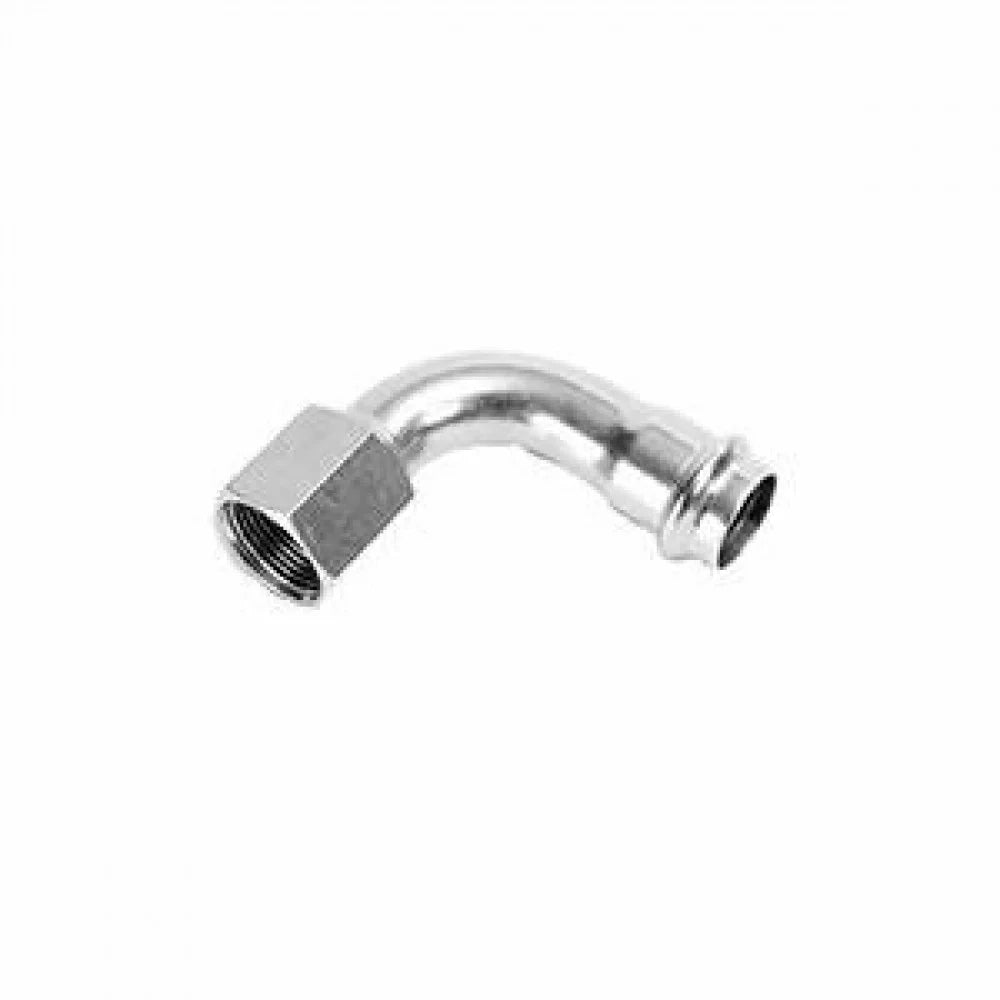 Viega curva 90 inox a pressare d.22 b0 8m3x5zsl