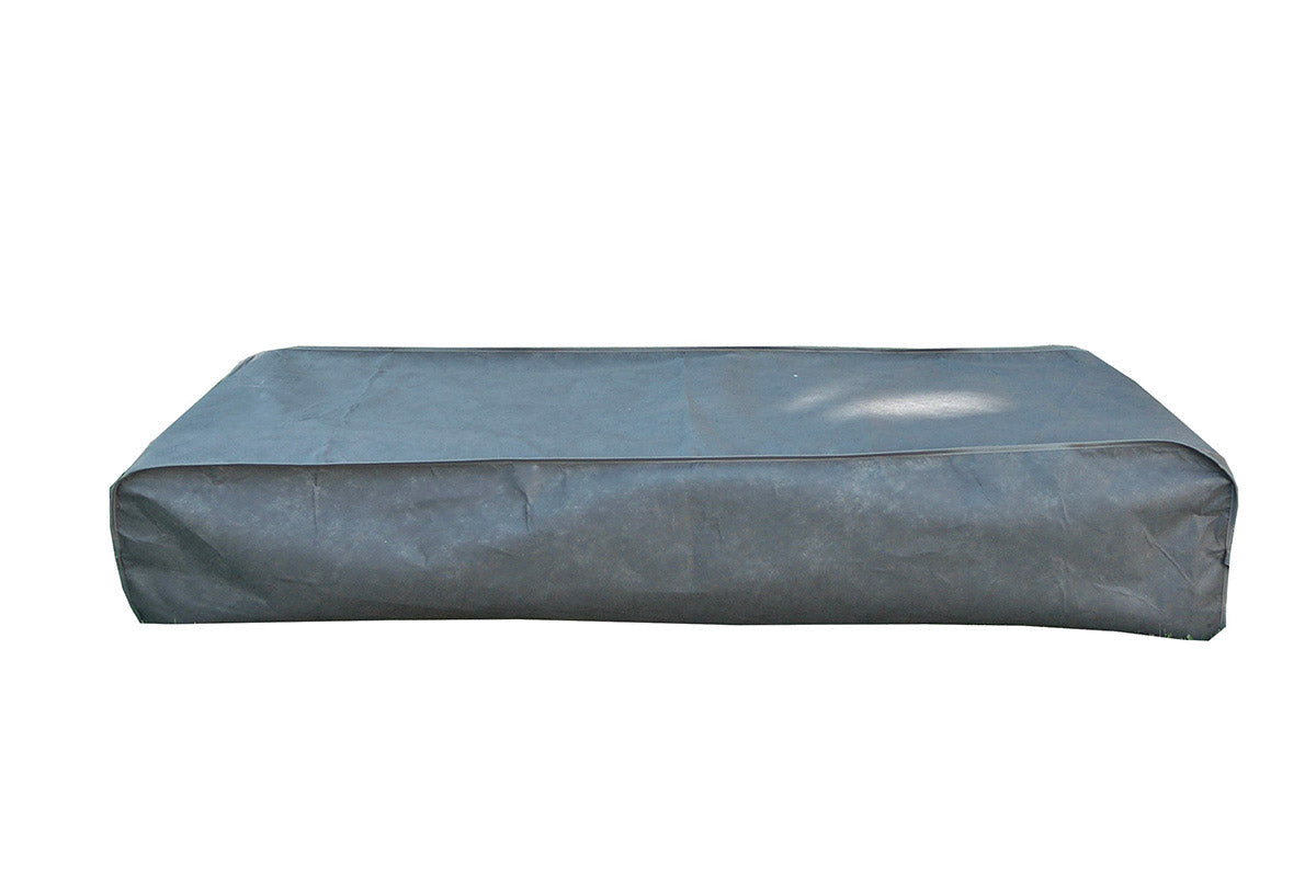 Custodia Fodera per Lettino da Giardino 190x72x37/37 cm in Mytex Impermeabile Taupe