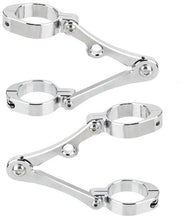 Supporti di lampada da capo in alluminio - Adattabili - Idonei per fori da 39-41 mm - Duraturi - Resistenti - Resistenti all'usura - Supporto di lampada da capo