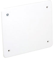COPERCHIO PER SCATOLA DI DERIVAZIONE DA INCASSO CON VITI mm.119X96 10.00 pz