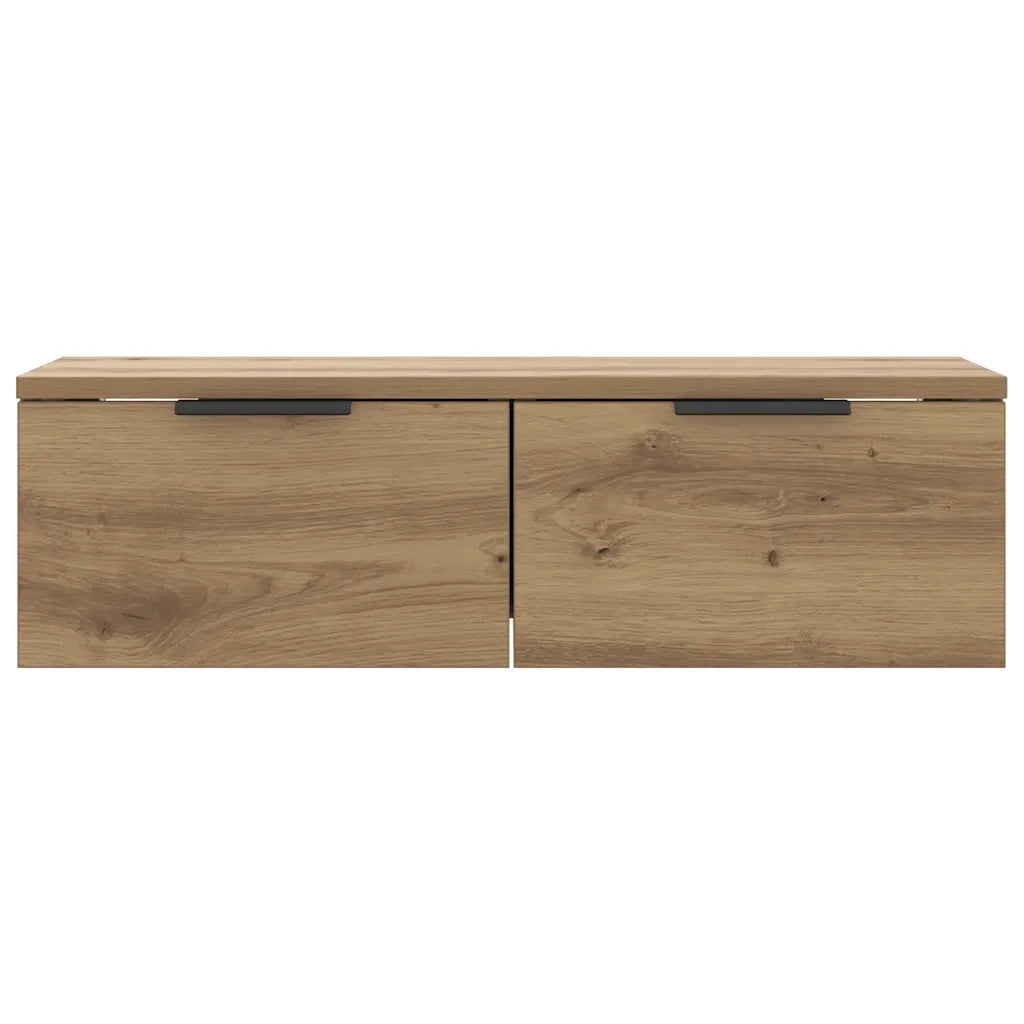 vidaXL Armadietto a Muro Rovere Artigianale 68x30x20 cm in Truciolato