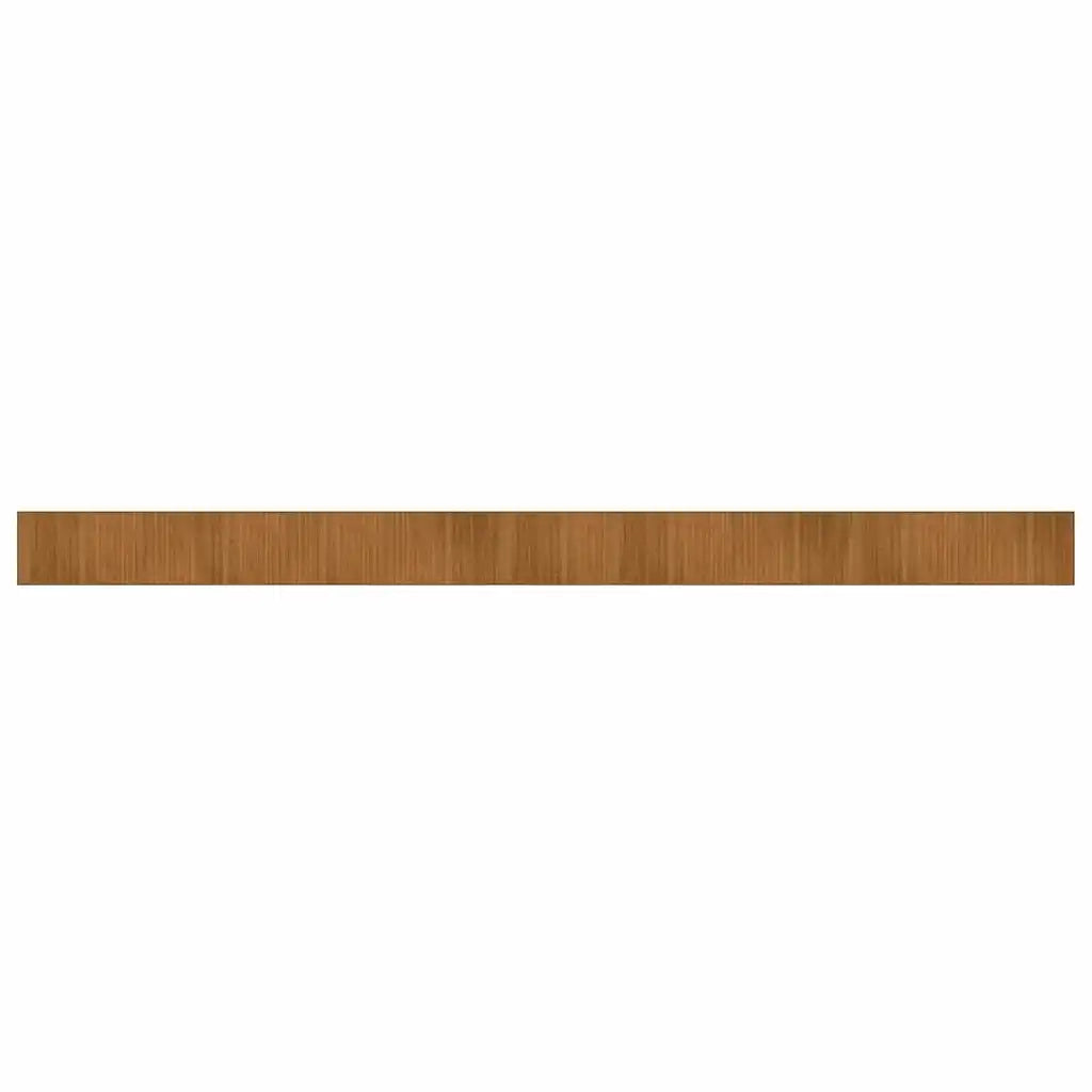 Tappeto Rettangolare Marrone 70x1000 cm in BambÃ¹