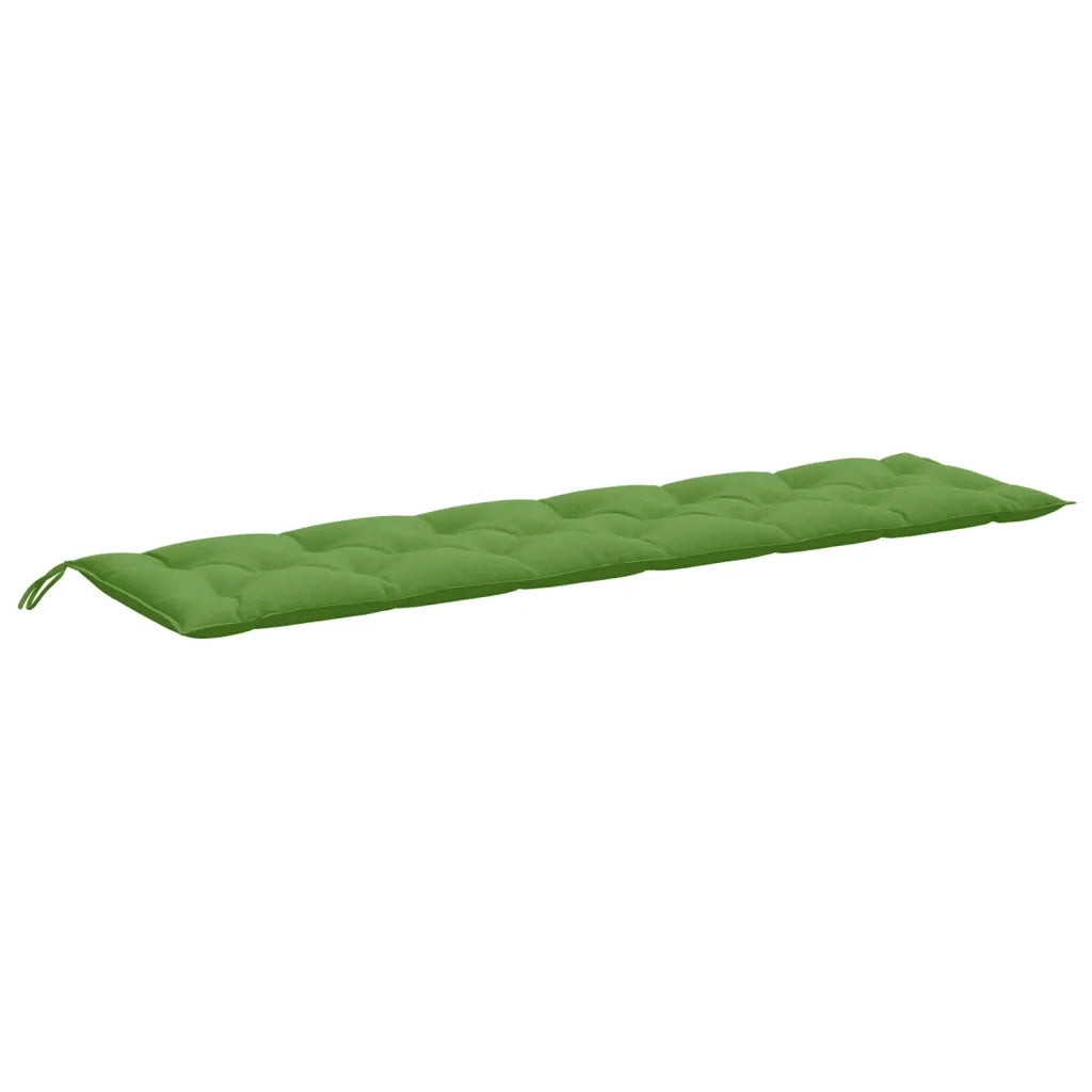 Cuscini Panca Giardino 2pz Verde Mélange 200x50x7 cm Tessuto 4002635
