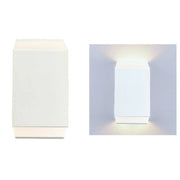 APPLIQUE PARETE LED 6W LAMPADA MURO IP65 MODERNO DOPPIA LUCE NATURALE 4000K