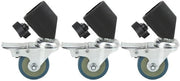 Set di Tre Rulli con Frizione - Rulli con Frizione per Fotografia - Rulli 22 mm - Rulli per Supporto per Macchina Fotografica - Ottimale Maneggevolezza - Rulli con Frizione