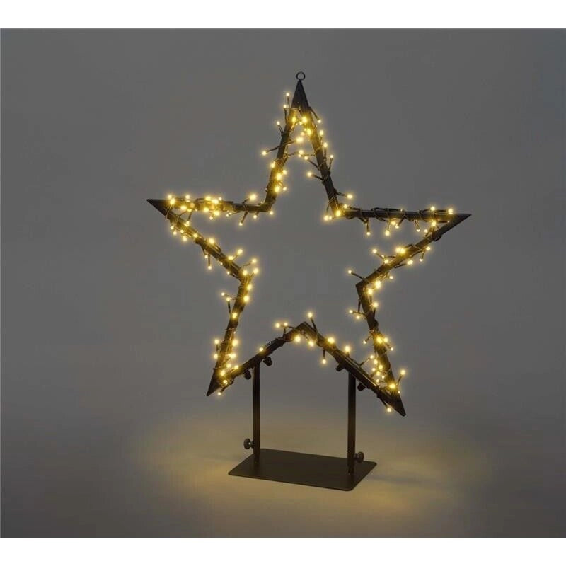 STELLA LED NATALIZIA DA 250 LDED 90XH102 CM A LUCE CALDA