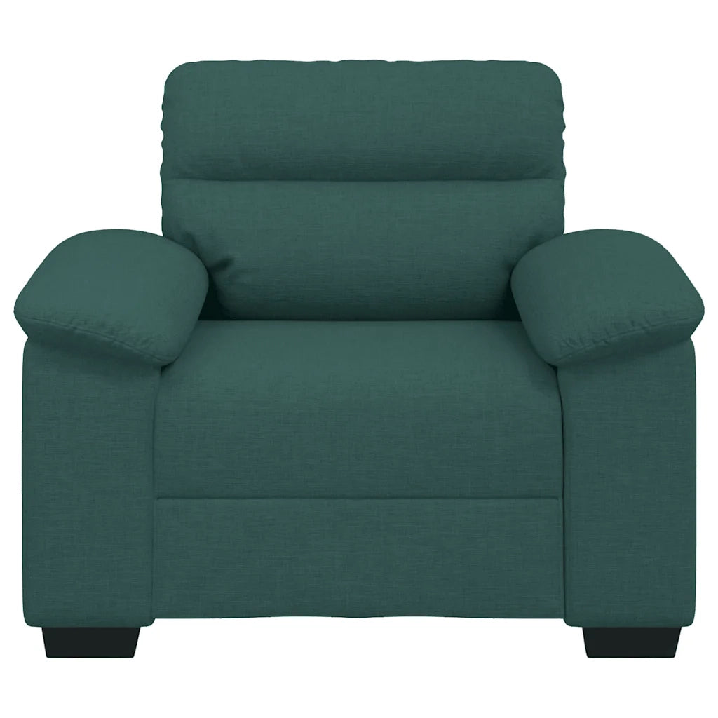 Poltrona Verde Scuro 60 cm in Tessuto
