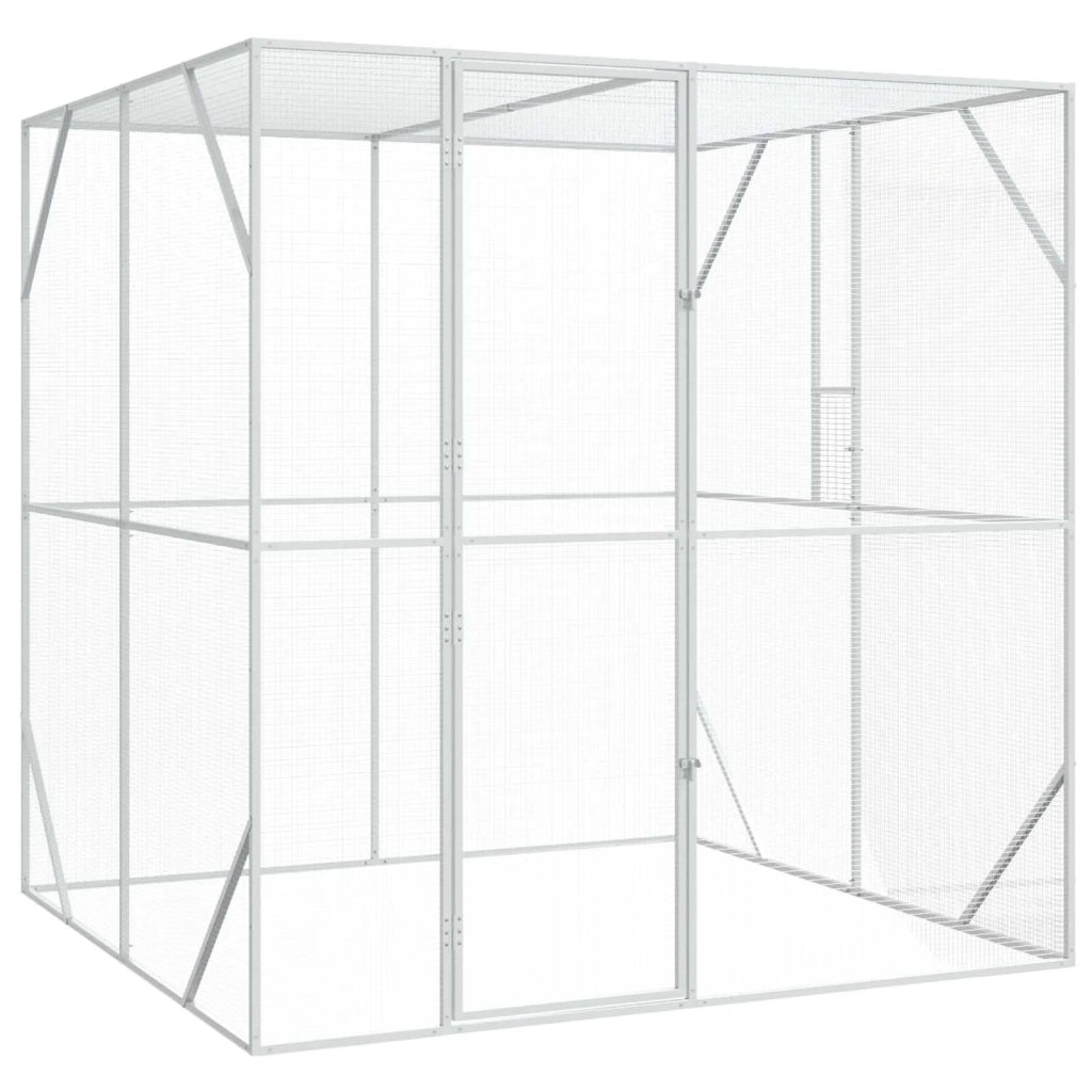 Gabbia per uccelli Antracite 209 x 202 x 214 cm Acciaio zincato 4100931