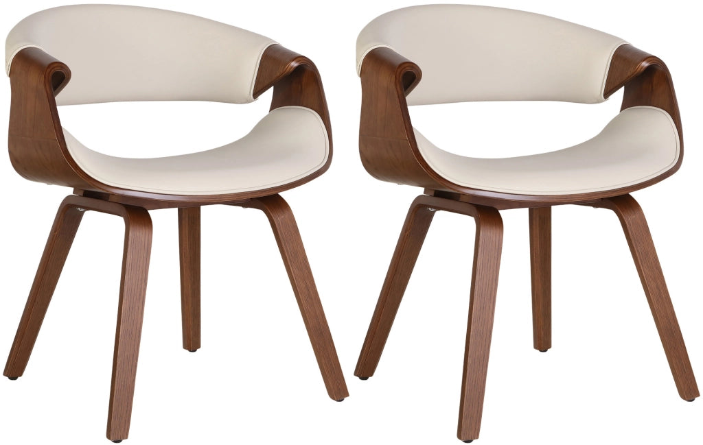 2er Set Esszimmerstuhl Foley Kunstleder