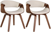 2er Set Esszimmerstuhl Foley Kunstleder