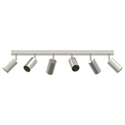 Faretto da soffitto Nichel 73 x 6 x 16 cm Metallo CFW8639367