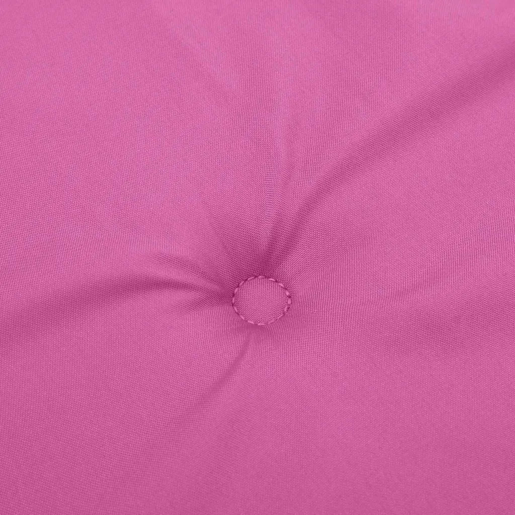 Cuscino per Sedia Rosa 120 x 50 x 3 cm Tessuto Oxford 361140