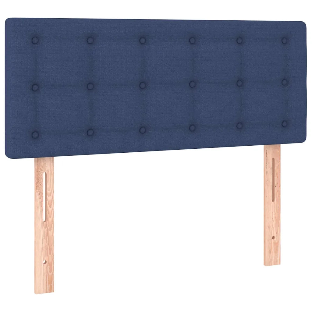 Giroletto a Molle con Materasso Blu 90x190 cm in Tessuto 3126531
