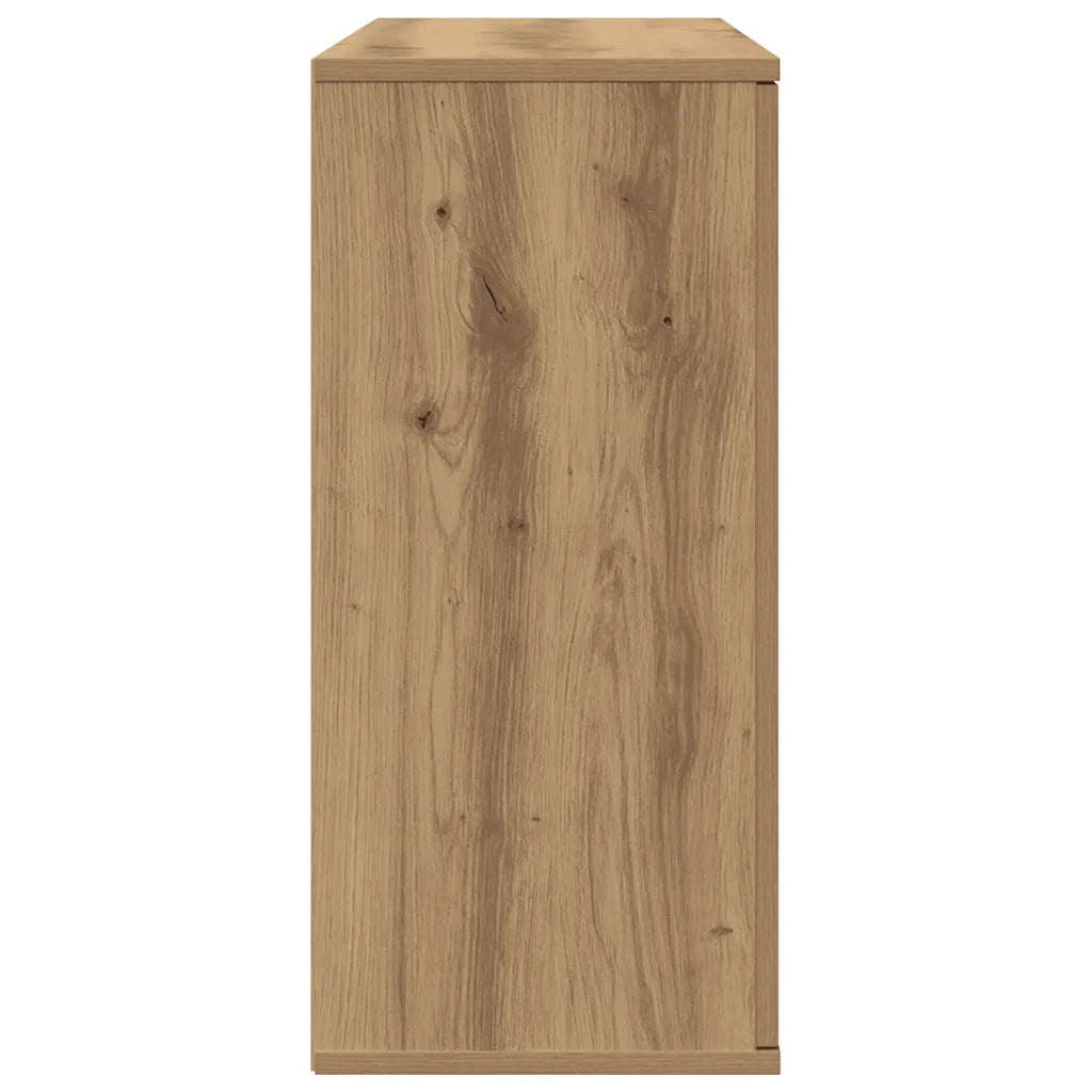 vidaXL Credenza Rovere Artigianale 90x29,5x65 cm in Legno Multistrato