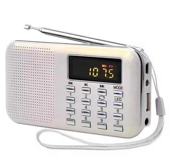 Radio Trasmettitore a Batterie - Radio a Trasistore a Batterie - Radio Portatile