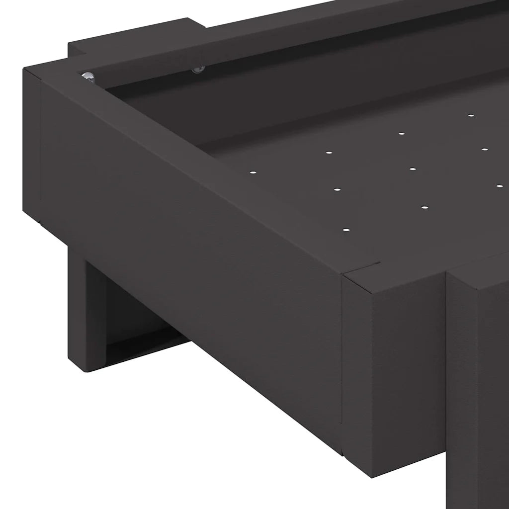 Mangiatoia per polli Nero 80 x 28 x 13.5 cm CFW4964468