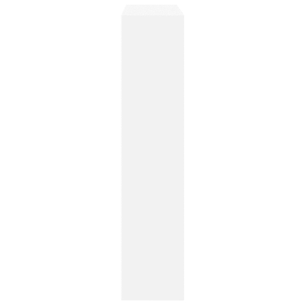 Cornice per Camino Bianca 81x18x82 cm in Truciolato CFW6780031
