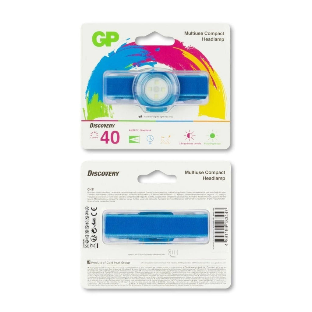 GP Lighting CH31 Blu Torcia a fascia LED