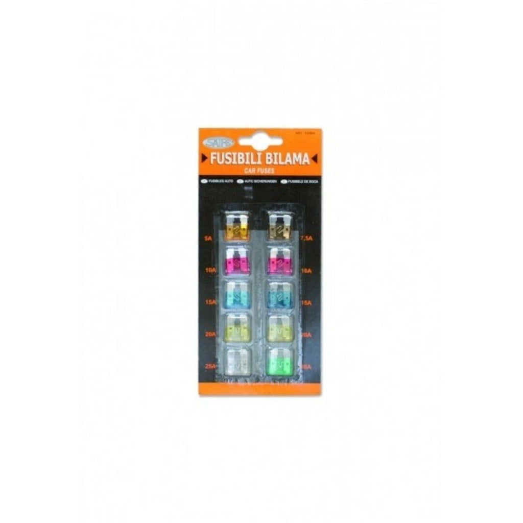 Fusibili Bilama Assortiti Set Da 10 Pezzi Rhutten - Rhutten