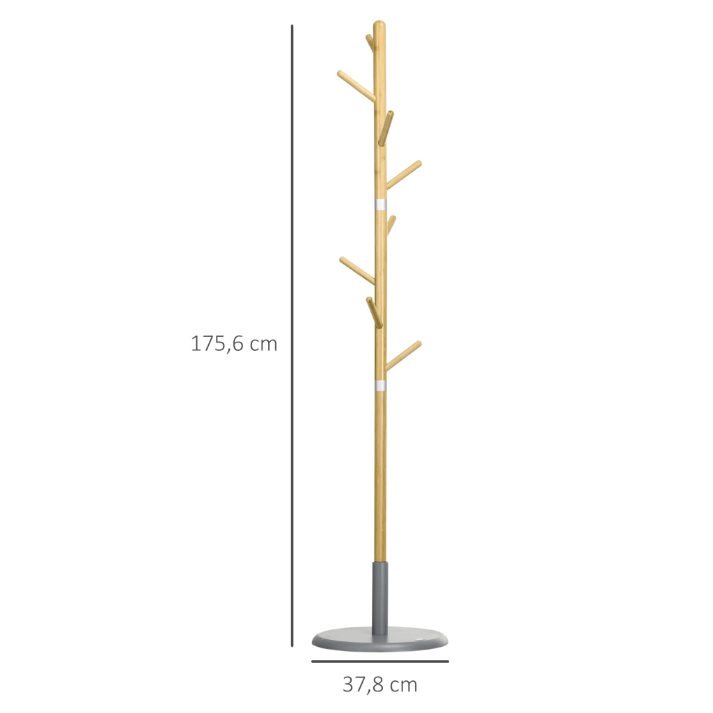 Appendiabiti a Portantino ¨C Minimal ¨C Grigio 8 Ganci
