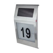 Applique solare numero civico LED 6500K IP44 Struhm