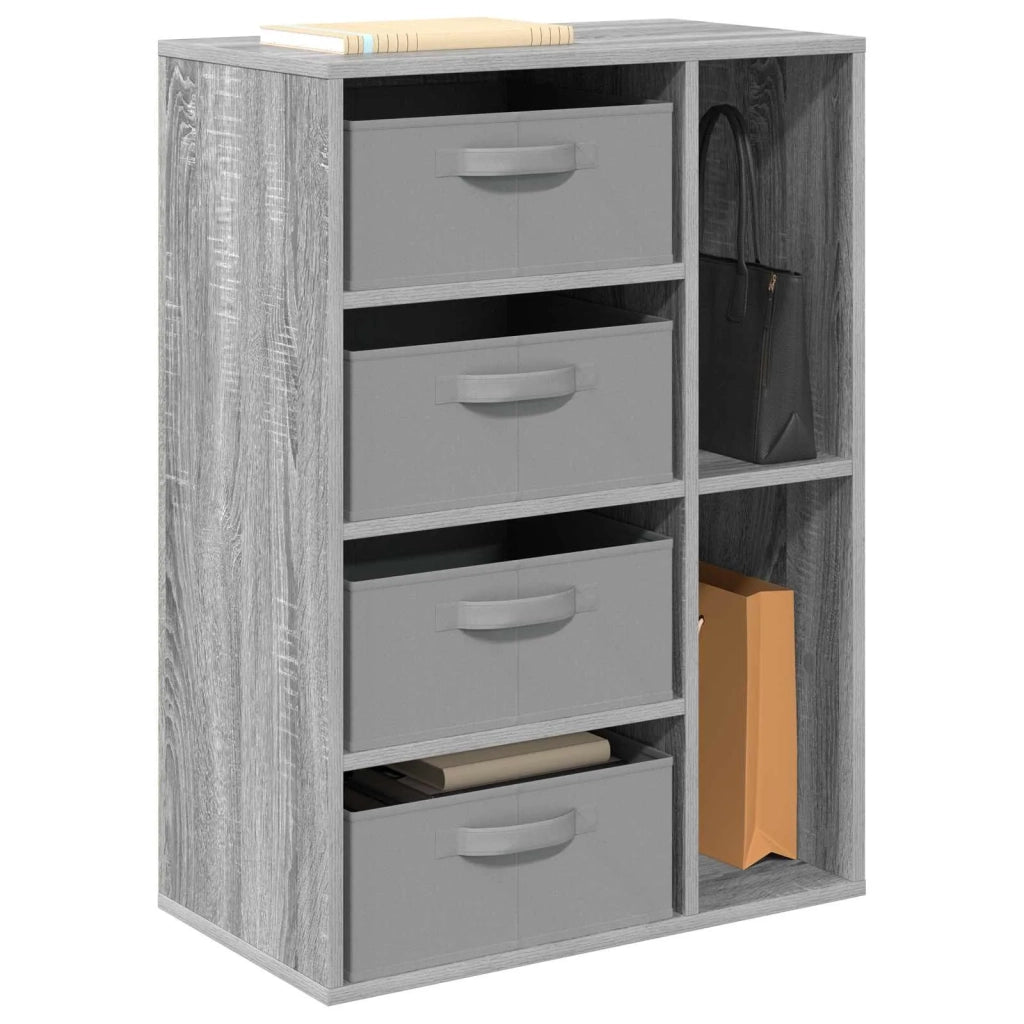 Credenza | Madia | Buffet da pranzo | Armadio da pranzo con cassetto Grigio Sonoma 60 x 33,5 x 84 cm