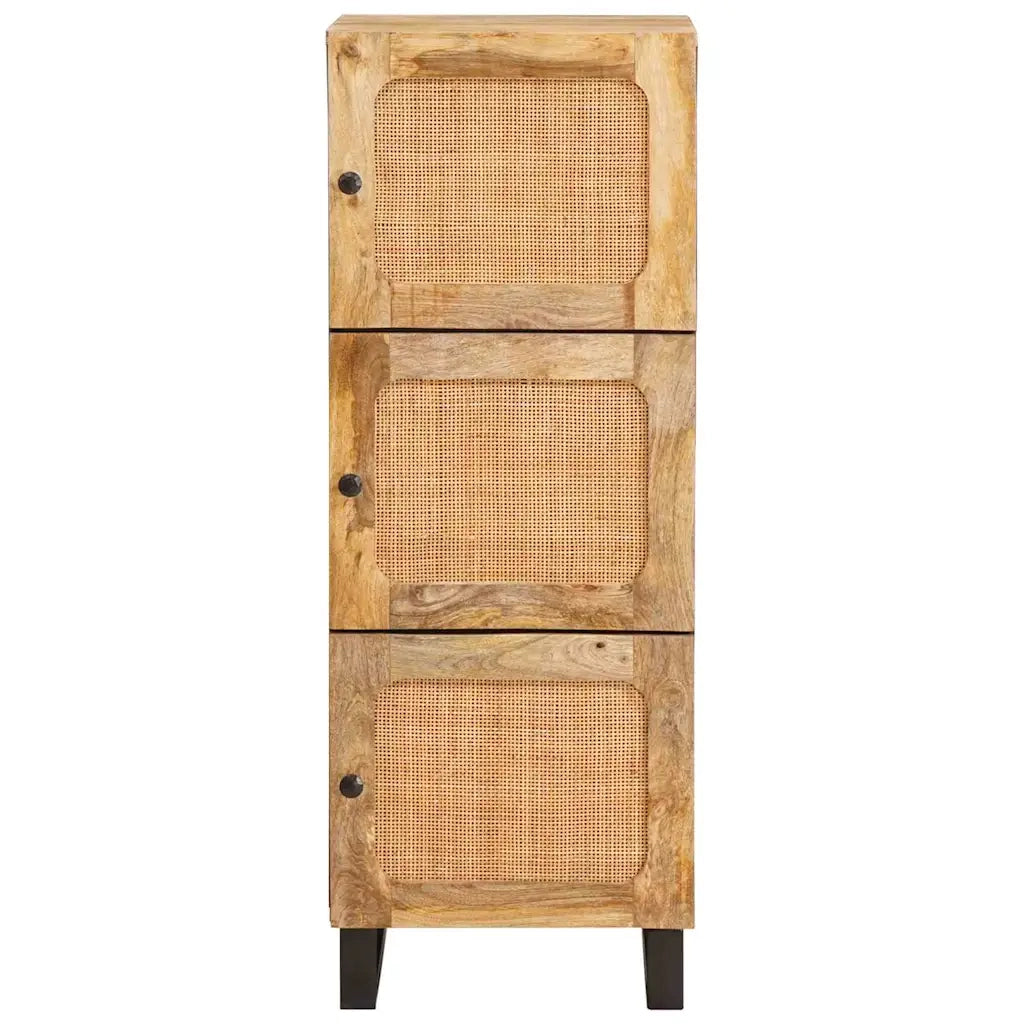 Credenza-Buffet-Armadio da cucina Marrone 40 x 33,5 x 110 cm Legno di mango massello