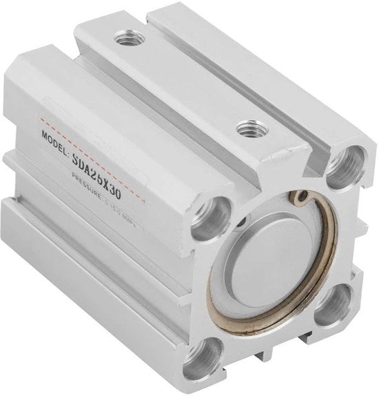 Cilindro pneumatico a doppia azione per aria - 30mm alluminio - compatto e duraturo - 1,18 pollice di corsa - per applicazioni industriali - alto flusso