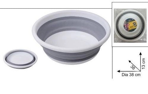Bacinella Pieghevole Salvaspazio Tonda 38 x 13 cm