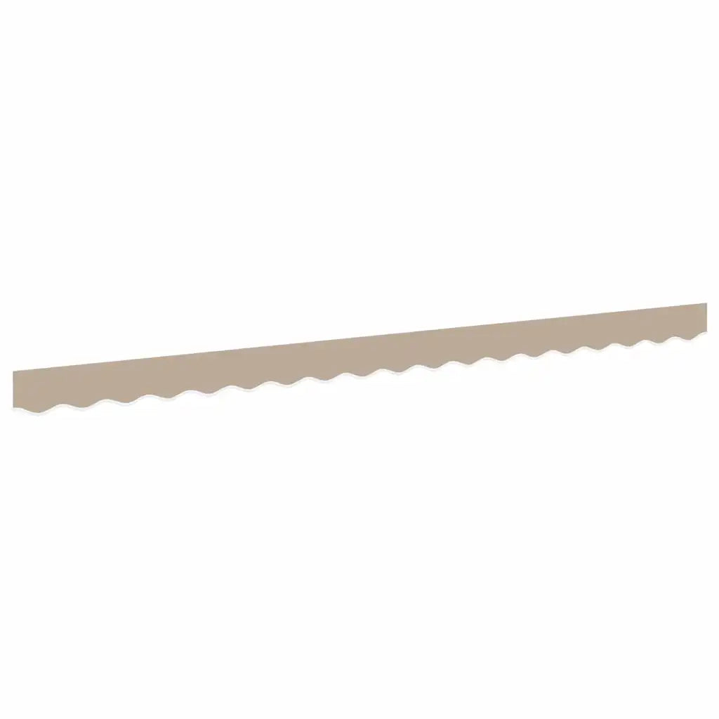 Tenda a Braccio Beige 380 x 20 cm Tela 42000760